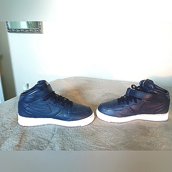 NikeLab AF1. Mid. Blue. Rare. Size 10 - Picture 2 of 6